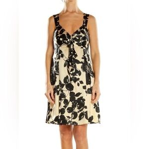 Milly silk baby doll floral dress size 6